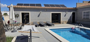Elegant semi-detached house with pool